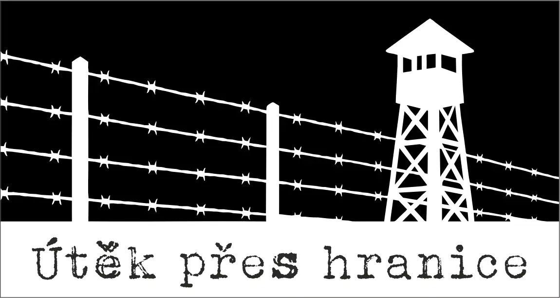 ilustrační obrázek hry ÚTĚK PŘES HRANICE