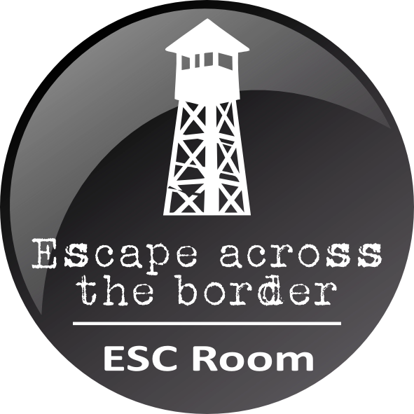 logo hry ÚTĚK PŘES HRANICI